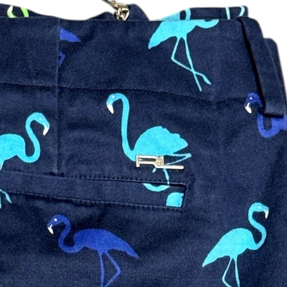 Ralph Lauren Golf Flamingo Print Sateen Active Tropical Vacation Athletic Short - Picture 13 of 16